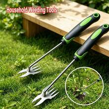 1pc 4-Prong Weeder, Gardening Hand Tool, High Strength Dual-Purpose Weeding Tool For Yard Use - Trimmer - View 2