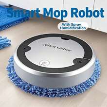 Smart Path Planning Dual-Rotating Sweeping & Mopping Robot Vacuum Cleaner, Automatic Bow-Shaped Route Planning To Reduce Missed Areas, Manual Start/Stop And Mode Switching, 4500Pa Suction Power With Large Capacity Dust Bin For Full Coverage - Multicolor - View 2