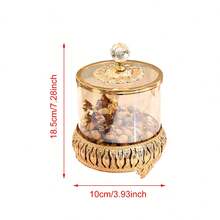 Decorative Bottles & Jars - Medium Size Gold - View 6