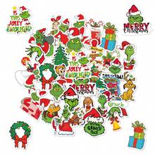 The Grinch The 32/25/20/15pcs The Christmas Theme Party Hanging Decorations, Christmas Tree Ornaments, Christmas Tree Decor - Cookie Monster - View 4