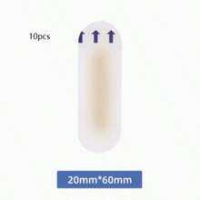 10/20pcs Multi-Shape Hydrocolloid Heel Blister Pads, Invisible Anti-Chafing Foot Patches, Suitable For High Heels And New Shoes, Toe And Heel Cushioning Pads, Waterproof Blister Patches For Daily Wear - One Size Fits All - View 16