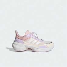 Adidas Big Kids Comfortable Versatile Durable Fashion Sports Casual Shoes - Pink - View 1