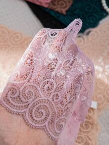 6pcs/Pack Multi-Color Women's Sexy Hollow Lace Comfortable Triangle Panties - Multicolor - View 7