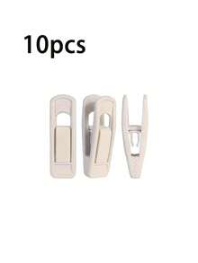 20PCS Thin Flocked Hanger Clips, Strong Finger Clips, Perfect For Pants, Socks And Hats, Drying Clips, Flocked Clips With Hanger, Plastic Thickened Clothes Clips For Drying - Multicolor - View 16
