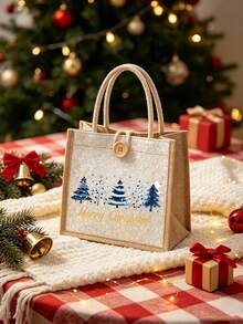 1/2pcs Dachshund Letter Print Pattern Storage Bag, Lightweight And Portable, Suitable For Travel Carrying Cosmetics And Shopping - Multicolor - View 8
