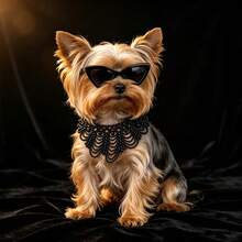 2pcs Pet Accessories Set: Beaded Pet Necklace + Cat Eye Fashion Glasses Set, Multi-Layer Pearl Neckpiece + Tinted Lenses, Adjustable Hypoallergenic Lightweight Comfortable, Fits Kittens, Ragdoll, British Shorthair, Teddy, Bichon, Pomeranian, Small Dogs, Pet Birthday Party Photo Shoot, Highly Attractive Cute Pet Outfit - Multicolor - View 8