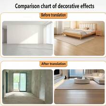 10pcs 15.74in X 5.9in Self-Adhesive Wood Grain Floor Stickers - Reusable, Durable, Easy To Install. Made Of Durable PVC Material, Easy To Apply, Perfect For Decorating Living Room, Bedroom, Kitchen And Bathroom Floors. - Multicolor - View 5