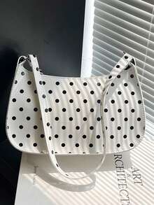 1PC Minimalist Shoulder Bag, Suitable For Daily Outings And Shopping, Can Easily Hold Daily Essentials, A Versatile Item For Girls, Applicable To Various Styles And Occasions, Also The Best Gift For Friends. - Multicolor - View 8