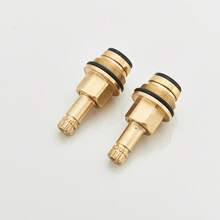 Mcmxtap Par de Cartuchos Vastagos Arboles para Regadera Moderna de Vuelta Completa, 2 Pzs,Latón - Válvula de volante G - Ver 10