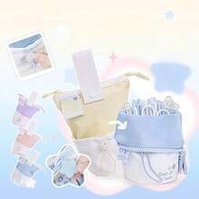Very Attractive Drawstring Pencil Case, Large Capacity, Cute Handle, Vertical Flip Cover Design - Multicolor - View 2