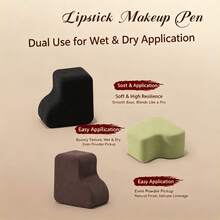4pcs Multi-Angle Eraser-Shaped Makeup Sponges, Precise Edges, Easy Blending, Wet & Dry Use, Soft Powder Puff For Foundation, Concealer, Loose Powder, Flawless Base Makeup - Multicolor - View 4