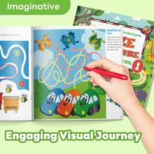 Maze Adventure Progressive Puzzle Activity Workbook Series, Educational Brain Games With Beginner To Advanced Route Challenges, Focus Concentration Visual Tracking Logical Thinking Reasoning Problem Solving & Skill Building Activities - Maze Adventure Level - View 9