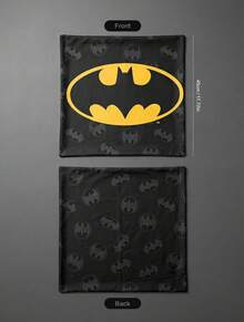 Batman X Joivida 1件枕套（不含填充物），舒適抓絨布料，45*45cm - 黃色 - 查看 3