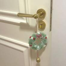 Christmas DIY Pink Christmas Tree Hanging Ornament Wind Chime Hanging Decor Christmas Tree Gift Material Kit Christmas Wreath - Multicolor - View 8