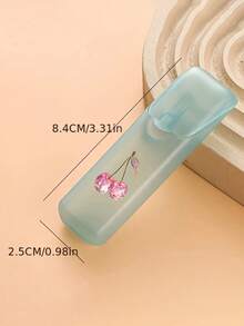 Cartoon Sweet Pink Cherry Print Storage Box, Portable Toothpick Storage Box, Multi-Functional Floss Toothpick Organizer Travel Pill Box, Multi-Functional Toothpick Box, Portable Floss Box, Cute Fruit Pattern Design, Leak-Proof Lid, Suitable For Travel, Vacation, Back To School, Dorm, Gift For Her, Teacher's Day Gift, Mother's Day Gift, Back To School Season, Christmas - Multicolor - View 13