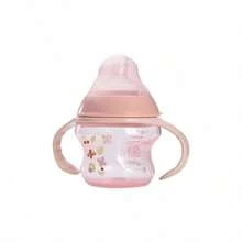 Botol Bayi PP Leher Lebar Bergambar Menarik 260ml/150ml dengan Pegangan, Botol Susu Bentuk Melengkung yang Mudah Digenggam, Botol Susu - MultiWarna - View 18