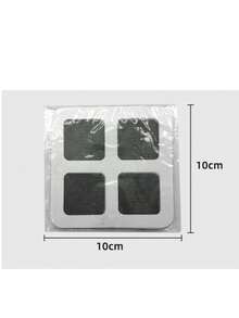 10PCS Bathroom Hair Filter Screen Toilet Drain Filter Floor Drain Sticker Drain Filter Screen Drain Filter With Adhesive Not Easy To Wash Away Insect-Proof - Grey - View 6