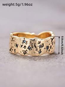 1pc Elegant Cubic Zirconia Ring, Women's Wedding Anniversary Accessory Gift - 1# - View 9