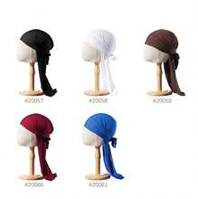 Men's Elastic Breathable Sports Headband Tie-Up Headwrap - Men's Lace-up Hat - View 3