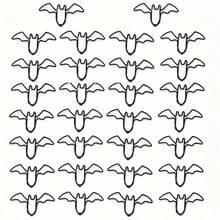 10pcs Bat-Shaped Black Metal Paper Clips, Halloween Gift, Office Document Organizer, Test Paper Clip, Bookmark, Folder Clip, Bat Theme Clips, Suitable For Office, School, Party Decoration, Cute Bat Paper Clips - 1 Set - View 7