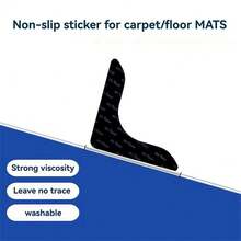 1pcs Anti Slip Rug Underlay Non Slip Rug Grippers Mat For Carpets To Stop Sliding - Black 8pcs - View 6