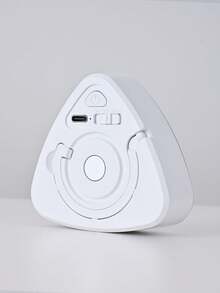 1 pieza Luz nocturna activada por movimiento magnético, aplique de pared LED triangular recargable por USB, lámpara con sensor inalámbrico para escalera, dormitorio, cocina, armario - Luz nocturna triangular con carga inductiva - Ver 8