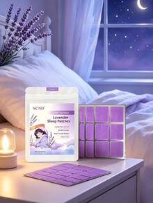 Purple Care Patch, Gentle And Comfortable, Provides A More Relaxing And Calming Experience, Suitable For Nighttime Use, Daily Care Patch - Multicolor - View 1