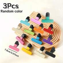 3/5/7/9Pcs Multi-Function Food Bag Sealing Clips, Household Snack Fresh-Keeping Sealing Clips, Moisture-Proof Leak-Proof Plastic Clips, Kitchen Tea Potato Chips Snack Bag Sealing Tool, Random Color - Multicolor - View 14