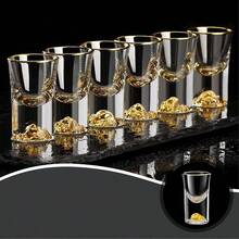 6pcs, 15ml/2oz Mini Shot Glasses, Suitable For Bar, Club, Home Party, Father's Gift - View 7