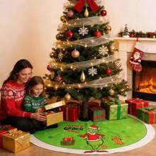 The Grinch The Christmas Table Runner Decoration, Christmas Freak Placket, Table Decoration, Festive Tablecloth Arrangement, Enhancing The Festive Atmosphere - Multicolor - View 4