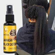 Jeffany Kondisioner Rambut Tanpa Bilas Minyak Jarak Hitam - Murni Ditekan Dingin untuk Melembapkan, Cocok untuk Semua Jenis Rambut, Melembapkan dan Menutrisi Rambut dan Kulit Kepala, 30ml - Minyak jarak hitam - View 2