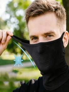 1pc/2pcs/3pcs Spring/Summer Outdoor Cycling Mask Windproof Cycling Face Cover Headgear Unisex Motorcycle Head Cover Breathable Face Mask - Multicolor - View 1
