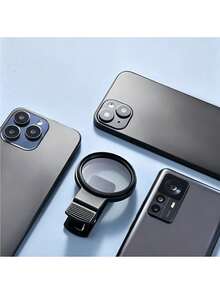 Outdoor Camping Single-Lens Phone Clip-On Lens, High-Definition Wide-Angle Macro Lens, MINI Lightweight Magnifier, Outdoor Travel Accessory, Holiday Gift, Suitable For Camping, Travel, Photography - Multicolor - View 12