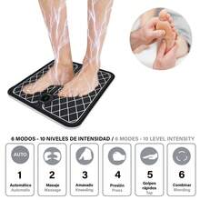 Dam Portable EMS Foot Stimulator, With Rechargeable Battery. Massager To Improve Foot Circulation. - View 2