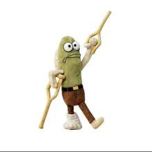 SpongeBob SquarePants Boneka Liontin Plush Ikan Badut Edisi Tersembunyi Ikan Penelitian Jahat Generasi ke-2 Resident Bikini Bottom Square Pants - MultiWarna - View 5