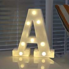 Decorative Letters & Numbers - White - View 1