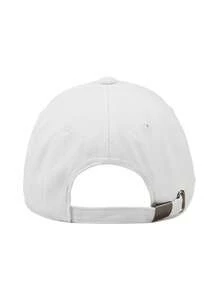1pc Men's Printed Number Pattern Adjustable Baseball Cap, Casual Minimalist Style, Suitable For Daily Wear - White - View 3