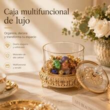 Decorative Bottles & Jars - Medium Size Gold - View 2
