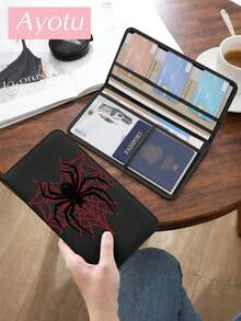 Spider, Spider Web Car Registration & Insurance Document Holder – Vehicle Glove Box Organizer, Auto & Truck Storage Accessory, Ideal For Storing Important Papers, Driver Licenses, Passports, Cards, Small Auto Accessories And Other Documents. - Multicolor - View 12