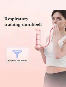 Portable Breathing Dumbbell (Facial & Abdominal Muscle Training), Adjustable Resistance - Abdominal Breathing Trainer, Lung Exerciser, Core, Abdominal & Pelvic Floor Muscle Workout Equipment, For A More Defined Face - Multicolor - View 6