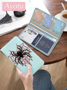 Spider, Spider Web Car Registration & Insurance Document Holder – Vehicle Glove Box Organizer, Auto & Truck Storage Accessory, Ideal For Storing Important Papers, Driver Licenses, Passports, Cards, Small Auto Accessories And Other Documents. - Multicolor - View 15