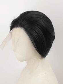 Tóc giả ngắn 13*1 Lace Front, tóc giả sợi tổng hợp 12 inch chưa tạo kiểu, phù hợp để luyện tập tạo kiểu tóc giả, làm tóc giả cho người mới bắt đầu, cosplay cho người mới bắt đầu, nhiều màu sắc, Halloween - Nhiều màu - Xem 15