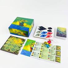 SAIL Strategic Sailing Adventure Board Game, Strategi Eksplorasi Samudra, Cocok untuk Malam Permainan, Permainan Peran Meja dengan Navigasi Kapal, Ubin , Kartu & Token, Menantang, Cocok untuk Pesta, Hiburan Interaktif, Permainan Menantang untuk Segala Usia - Hijau - View 3