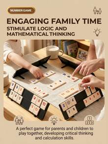 Teen Digital Card Game Family Multi-Player Interactive Board Toy Friends Classmates Gathering Birthday Party Brain-Training Tabletop Game Educational Logic Thinking Training 14+ Boys Girls Holiday Birthday Gift - Multicolor - View 6