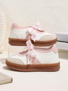 Infant Fashion Sneakers Rubber Sole Casual Versatile Baby Outdoor Walking Shoes - Pink - View 6