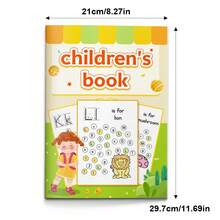A-Z Alphabet Learning & Tracing Notebooks, Uppercase And Lowercase Letter Writing, Vocabulary Matching, Letter Search, Coloring Activities And ABC Recognition Practice For Early English Learning And Handwriting Skills - Alphabet Learning Activities - View 6