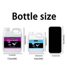 1:1 Epoxy Resin Kit Crystal Clear Hard Bubble-Free Non-Yellowing Fast Drying Suitable For Jewelry Casting Art Coating DIY Molds Table Projects - B - View 4