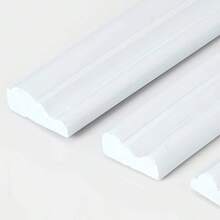 Flexible Wall Decoration, Peel & Stick Self-Adhesive Panel Mold, DIY Home Background Wall Decor, PVC Material Perfect For Home Decoration Use - A - View 6