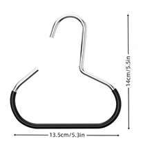 1pc Multi-Layer Pants Rack, Ladder-Style Pants Hanger, Multi-Layer Non-Marking Pants Clips, Multi-Functional Foldable Pants Rack, Space-Saving Closet Hanging Organizer, Multi-Functional Anti-Slip Ladder Design, Can Hang Scarves, Belts, Ties, Jeans, Pants, Bed Sheets, Etc. Essential Dorm Closet Organizer Tool, Suitable For Holiday Preparation, Easy To Assemble, Quick Installation, Simple And Practical, Keeps Your Favorite Clothes Within Reach - Multicolor - View 12