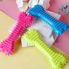 3pcs/1pc (Suitable For Small Dogs) Dog Chew Toy, Bone Shaped Dog Chew Toy, Clean Teeth, Rubber Toothbrush Stick Chew Toy, Used For Training And Entertainment (Suitable For Small Dogs, Not Suitable For Large Dogs) - Multicolor - View 9